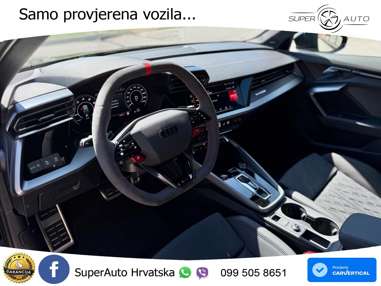 Audi RS3 Sportback 2.5 TFSI (400 KS) quattro S tronic LED+GR SJED+ACC