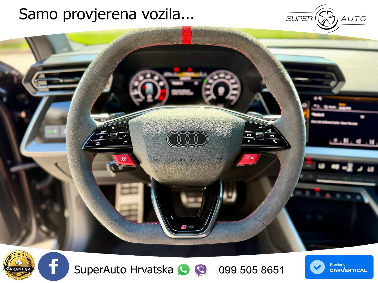 Audi RS3 Sportback 2.5 TFSI (400 KS) quattro S tronic LED+GR SJED+ACC