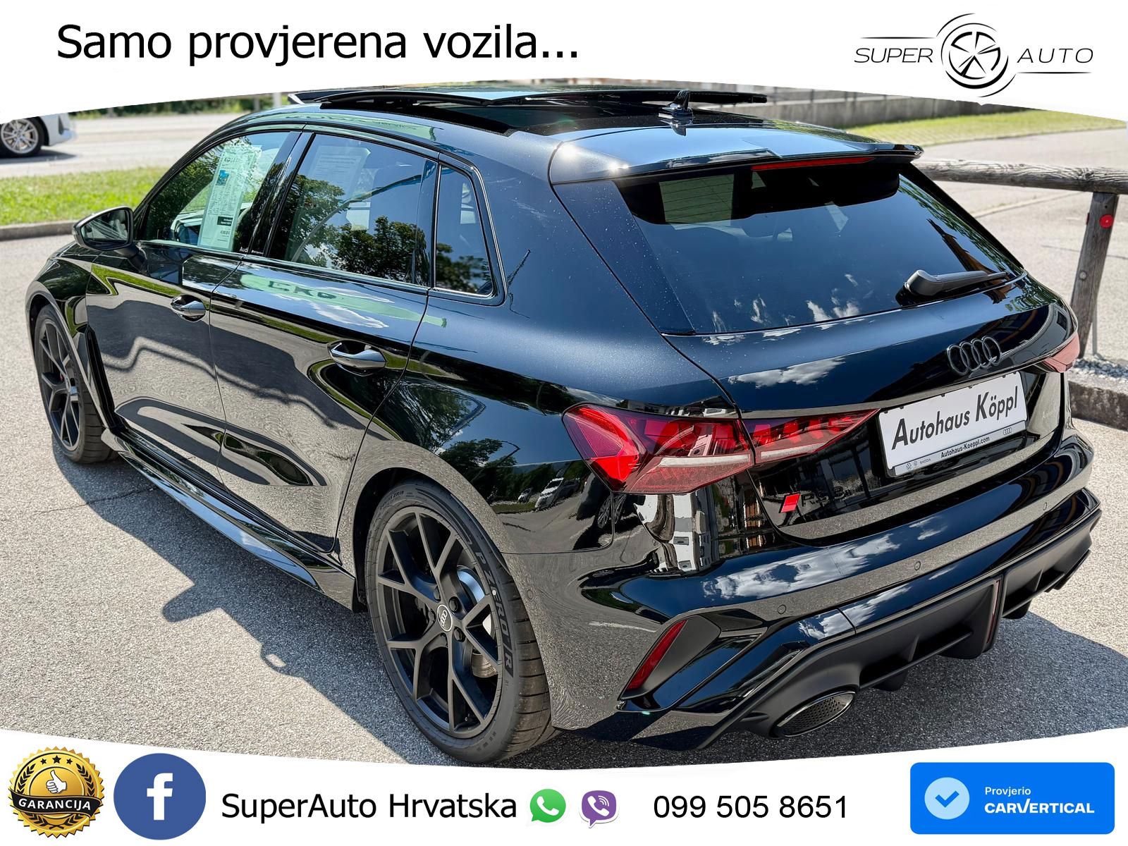 Audi RS3 Sportback 2.5 TFSI (400 KS) quattro S tronic LED+GR SJED+ACC