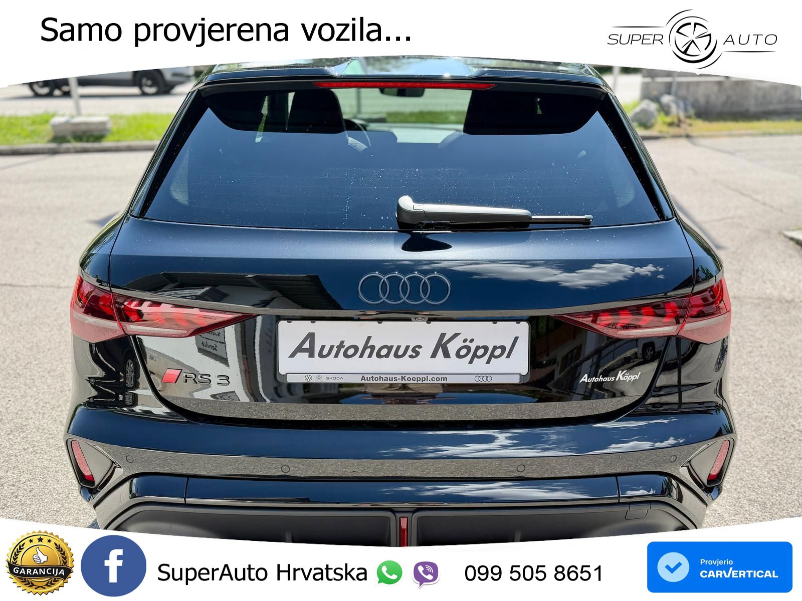Audi RS3 Sportback 2.5 TFSI (400 KS) quattro S tronic LED+GR SJED+ACC