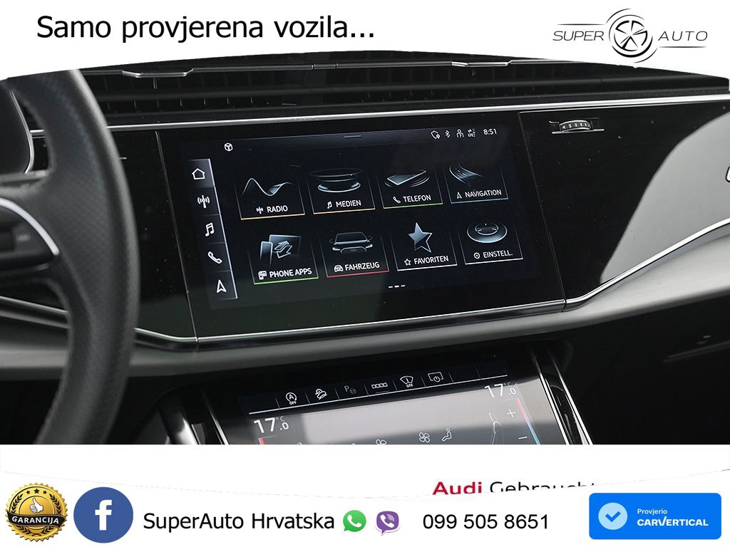 Audi Q8 50 TDI V6 (286 KS) quattro Tiptronic