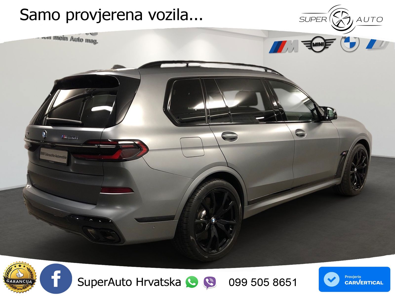 BMW X7 M60i (530 KS) xDrive Steptronic M Sport LED+GR SJED+ACC