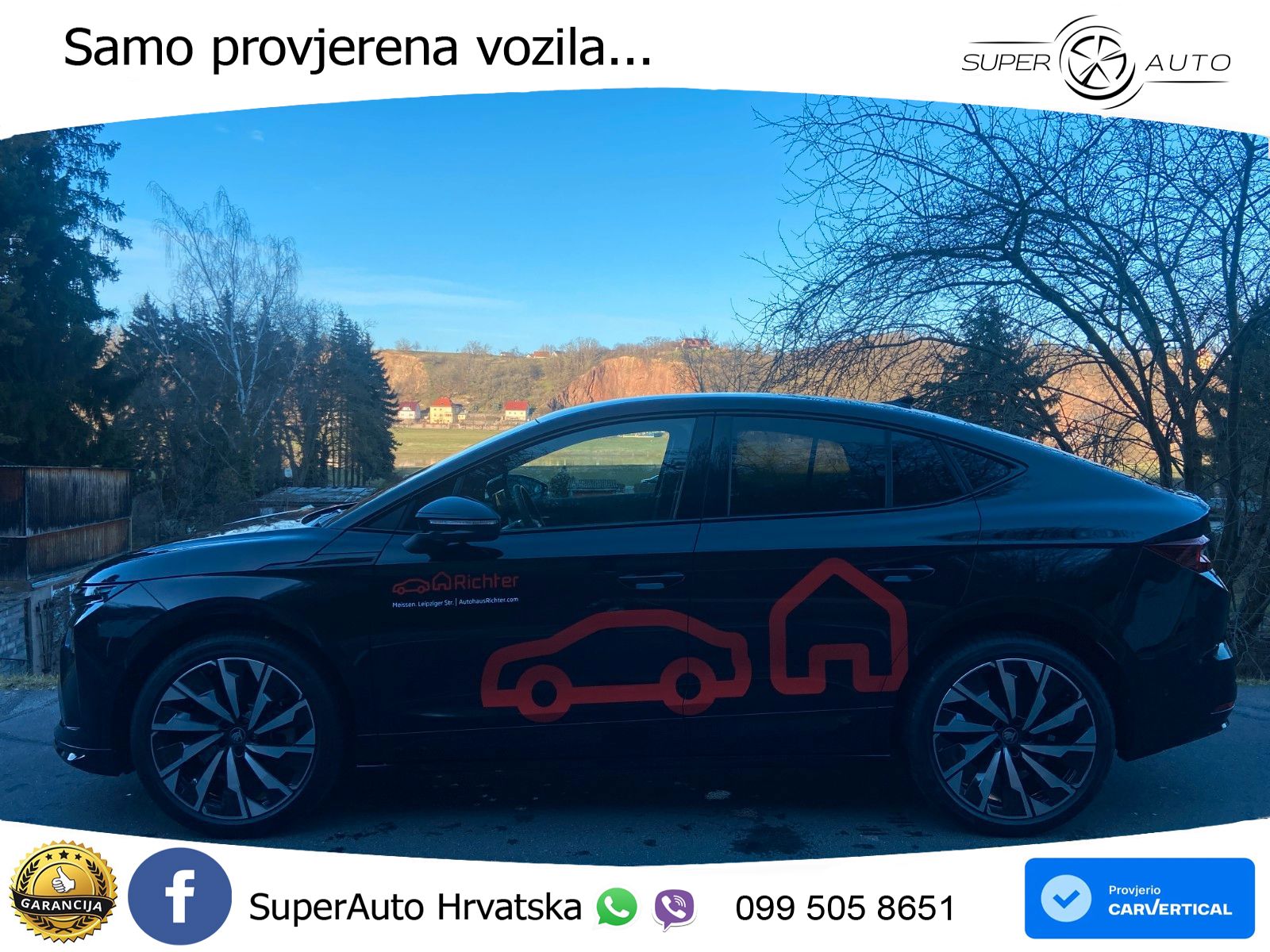 Škoda Enyaq Coupe iV 85 82 kWh (286 KS) SportLine LED+GR SJED+ACC