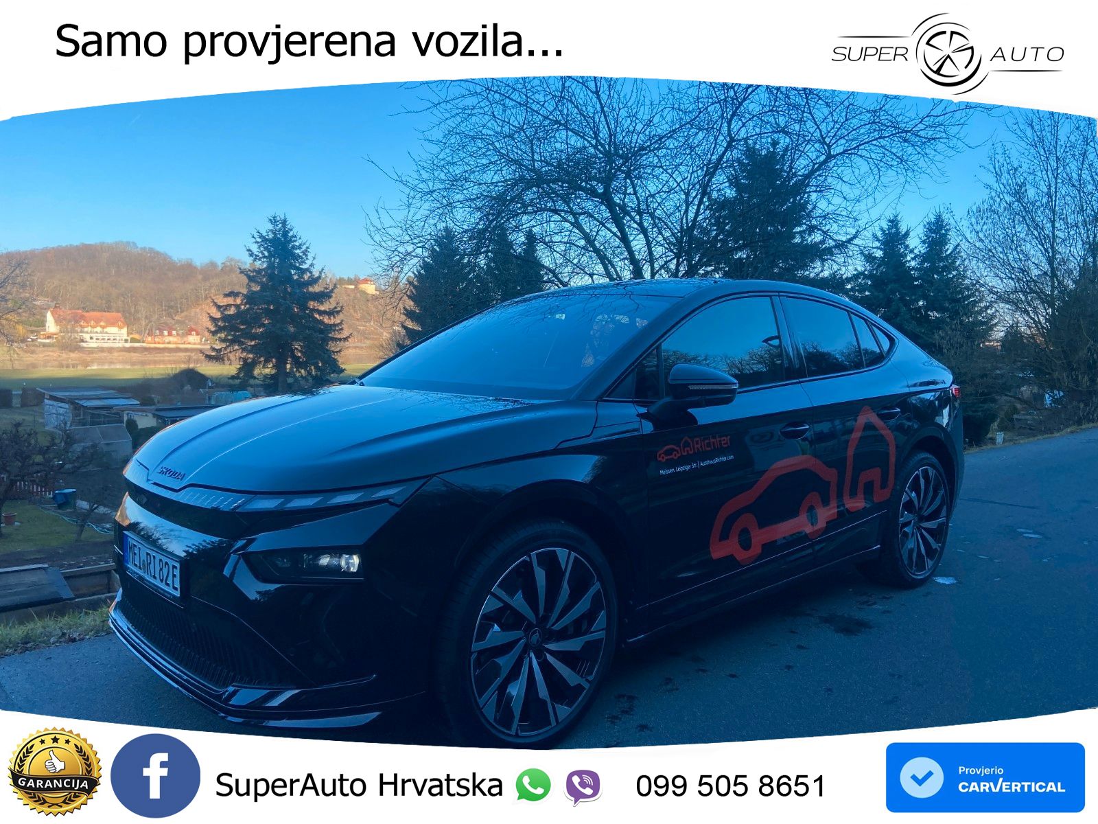 Škoda Enyaq Coupe iV 85 82 kWh (286 KS) SportLine LED+GR SJED+ACC