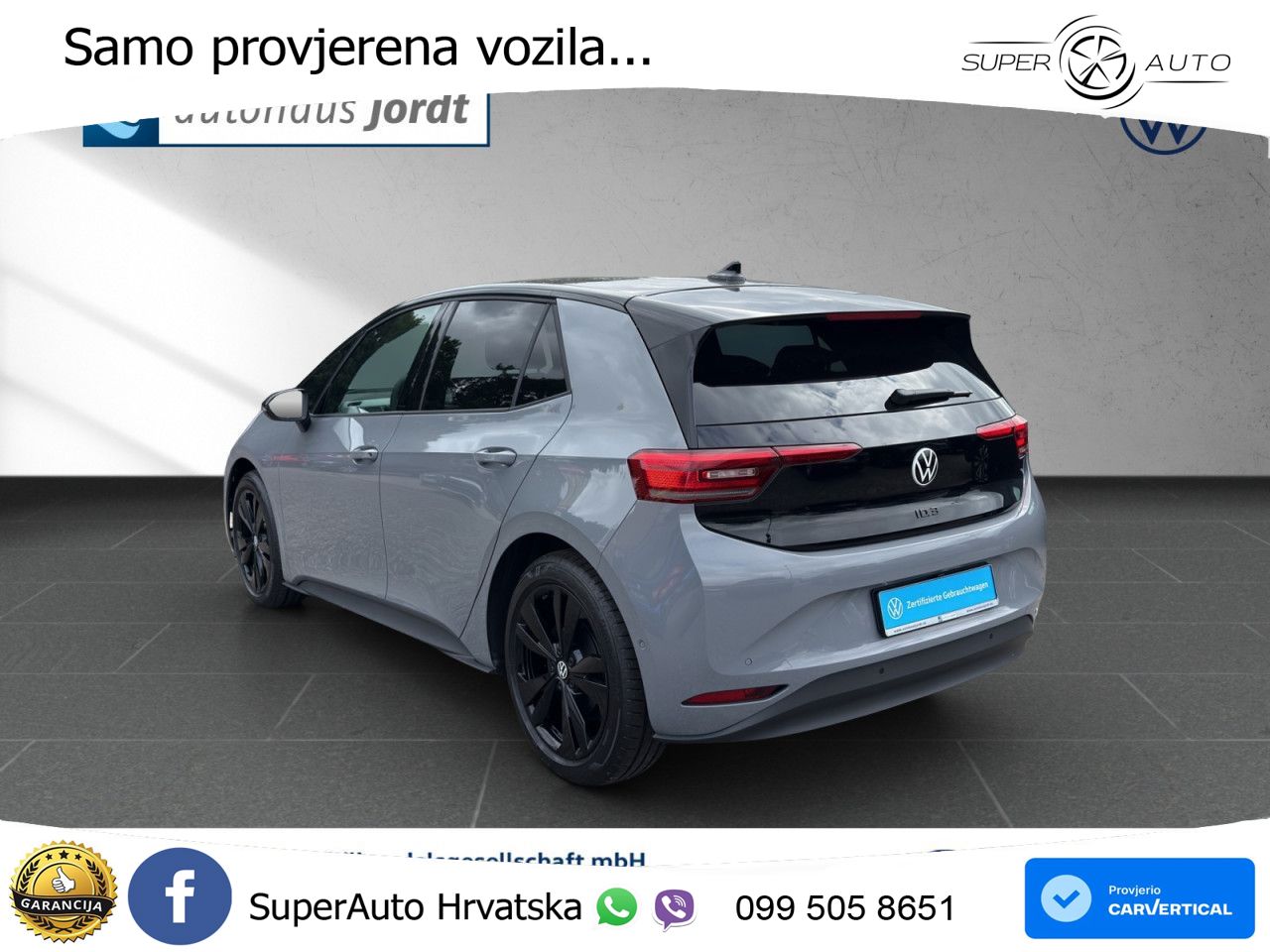Volkswagen ID.3 Pro 62 kWh (204 KS)