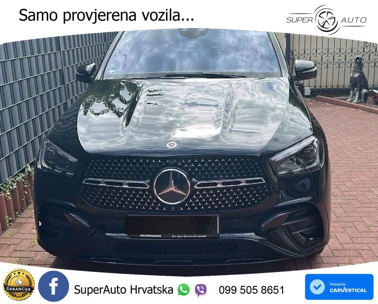 Mercedes GLE 450d (367 KS) EQ Boost 4MATIC 9G-TRONIC AMG LED+GR SJED+ACC