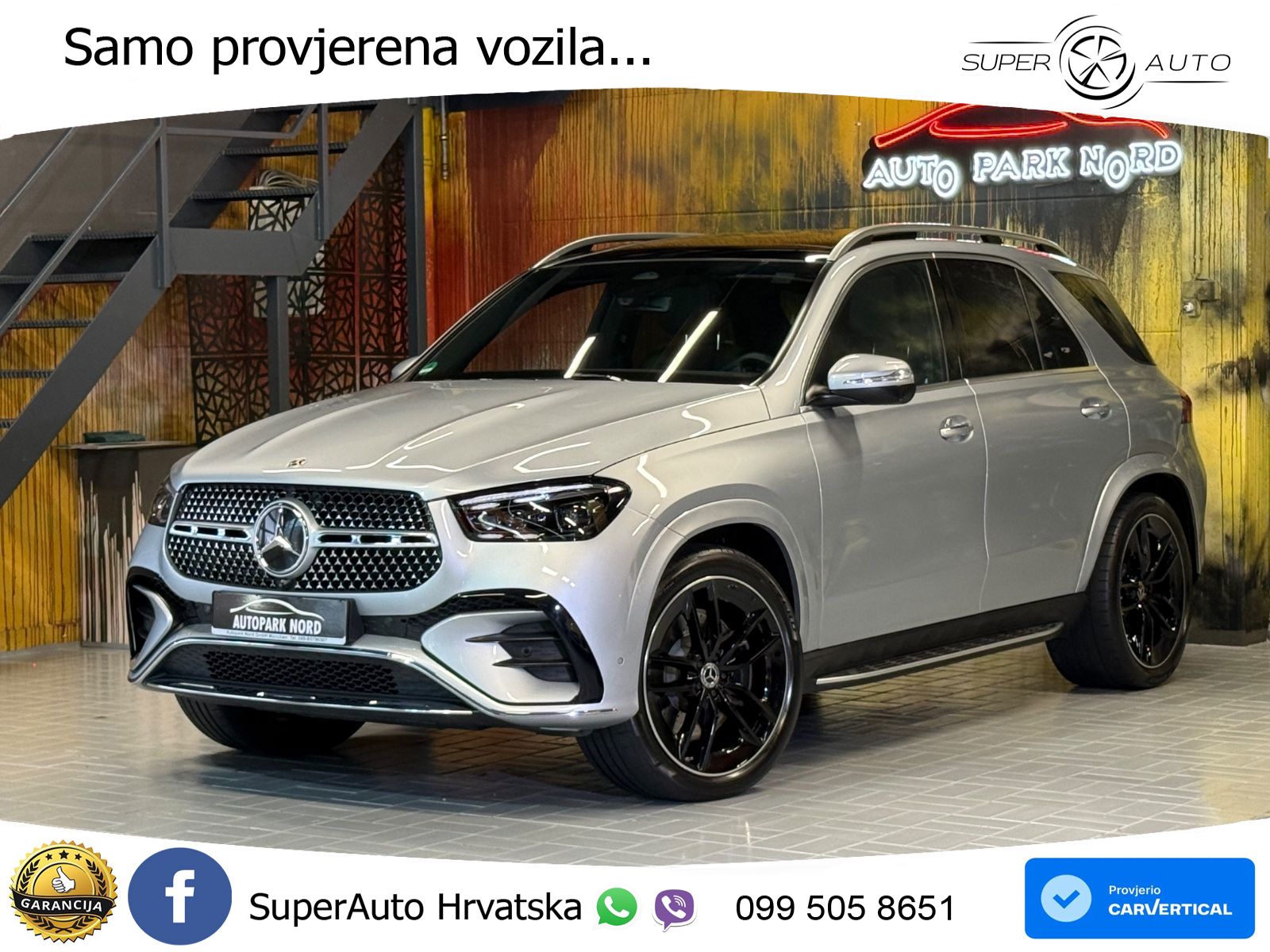Mercedes GLE 450d (367 KS) EQ Boost 4MATIC 9G-TRONIC AMG LED+GR SJED+ACC