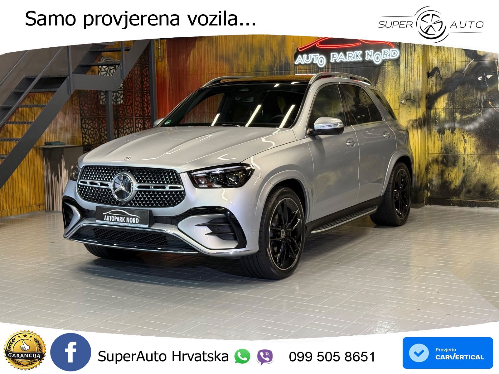 Mercedes GLE 450d (367 KS) EQ Boost 4MATIC 9G-TRONIC AMG LED+GR SJED+ACC