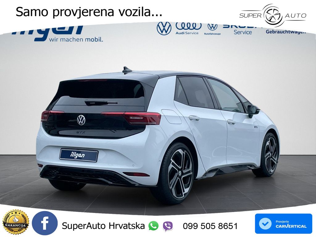 Volkswagen ID.3 GTX Performance 84 kWh (326 KS)