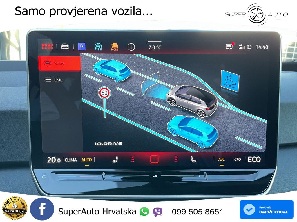 Volkswagen ID.3 GTX Performance 84 kWh (326 KS)