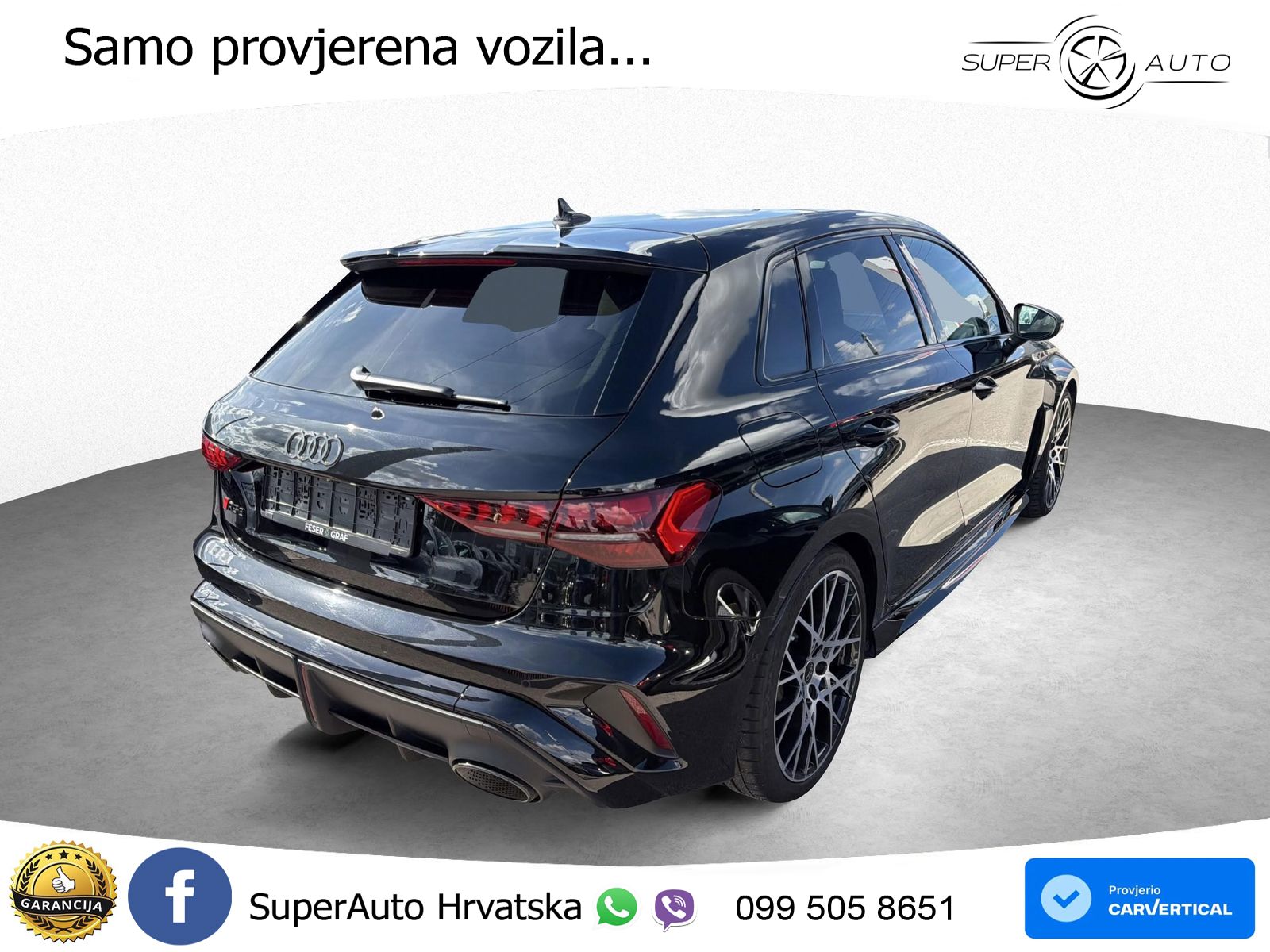 Audi RS3 Sedan 2.5 TFSI (400 KS) quattro S tronic LED+GR SJED+ACC