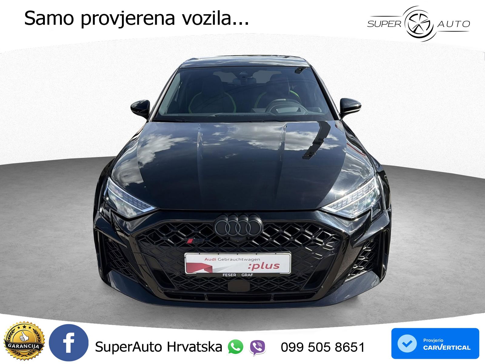 Audi RS3 Sedan 2.5 TFSI (400 KS) quattro S tronic LED+GR SJED+ACC