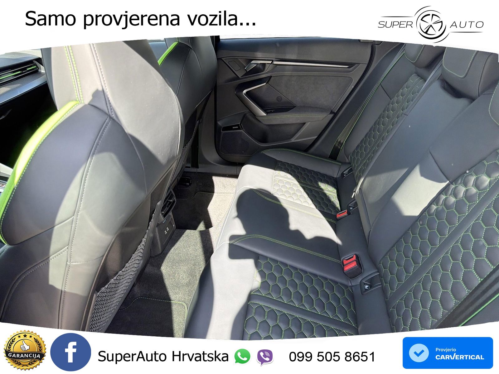 Audi RS3 Sedan 2.5 TFSI (400 KS) quattro S tronic LED+GR SJED+ACC