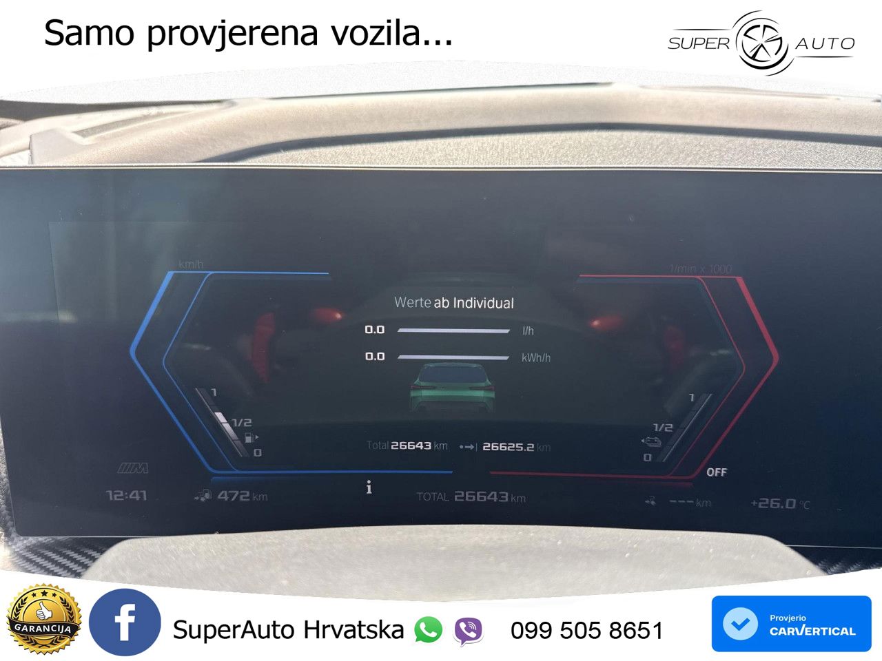 BMW XM 50e (476 KS) M xDrive M Steptronic LED+GR SJED+ACC