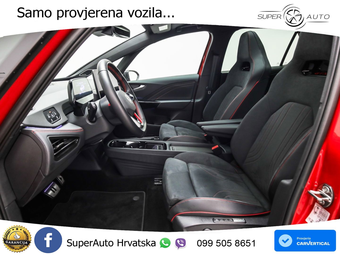 Volkswagen ID.3 GTX Performance 84 kWh (326 KS) LED+GR SJED+ACC