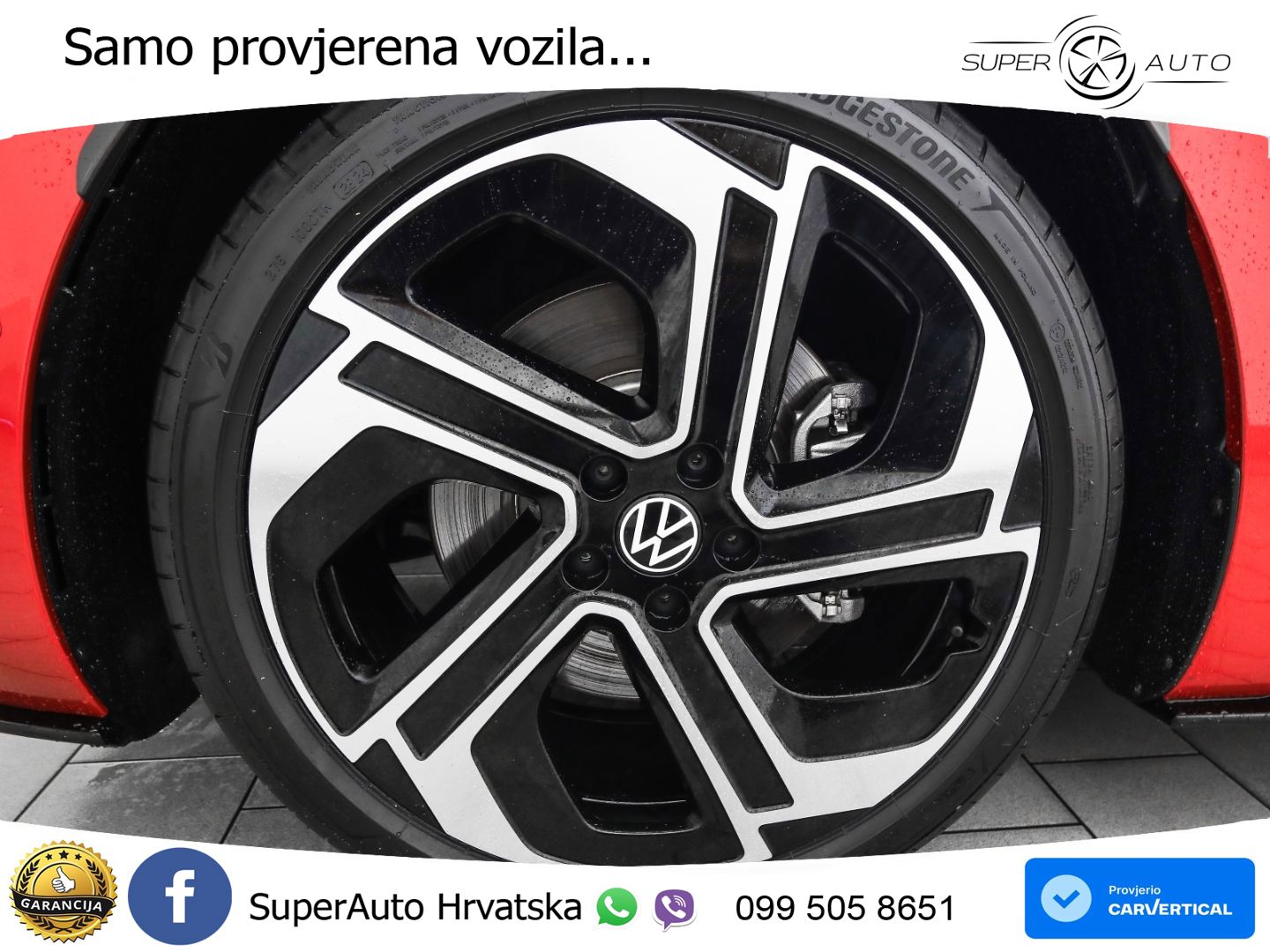 Volkswagen ID.3 GTX Performance 84 kWh (326 KS) LED+GR SJED+ACC