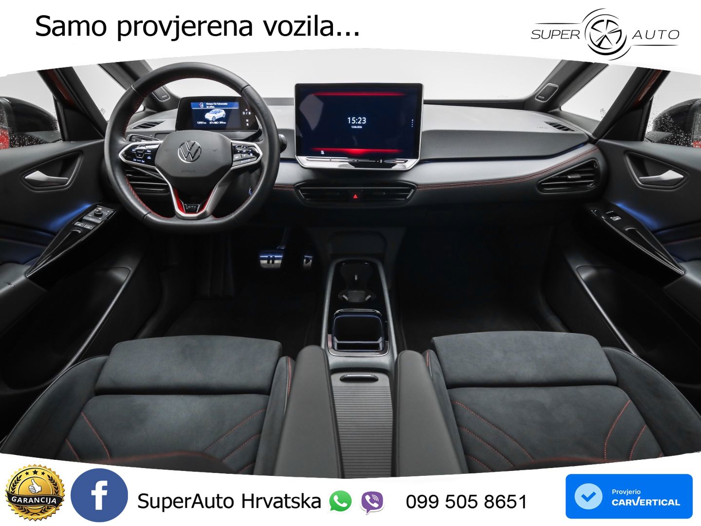 Volkswagen ID.3 GTX Performance 84 kWh (326 KS) LED+GR SJED+ACC