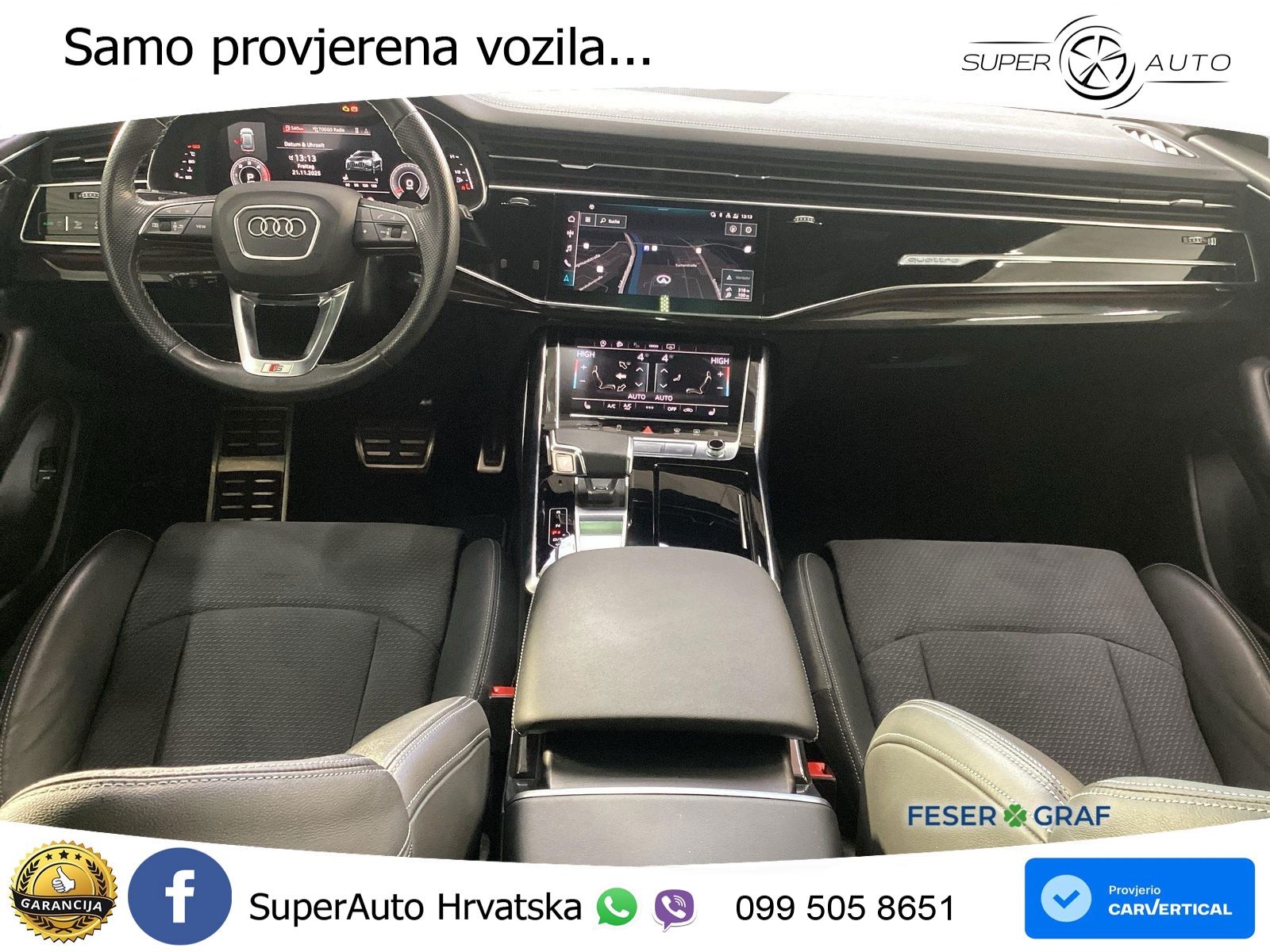 Audi Q8 50 TDI V6 (286 KS) quattro Tiptronic