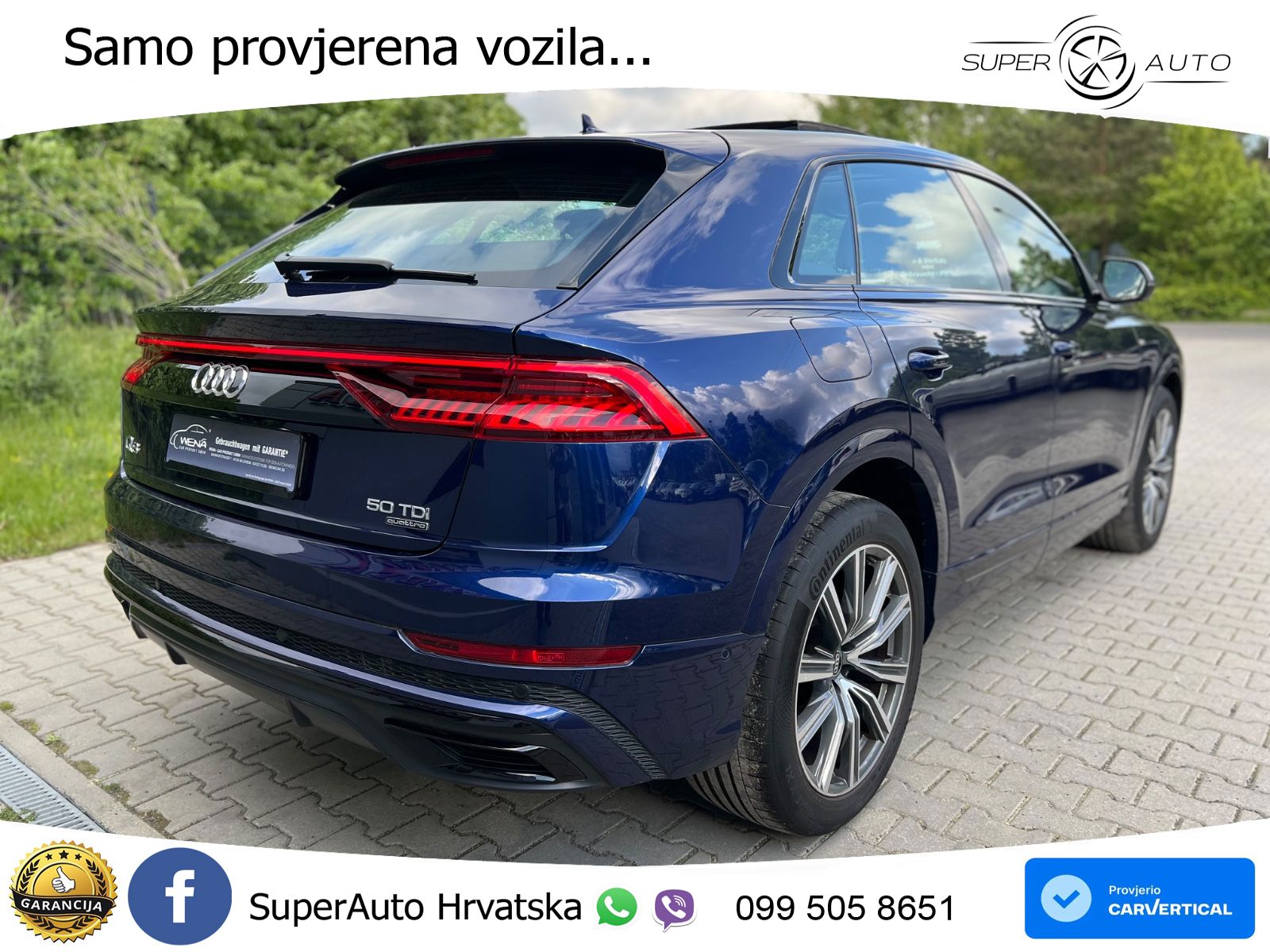 Audi Q8 50 TDI V6 (286 KS) quattro Tiptronic