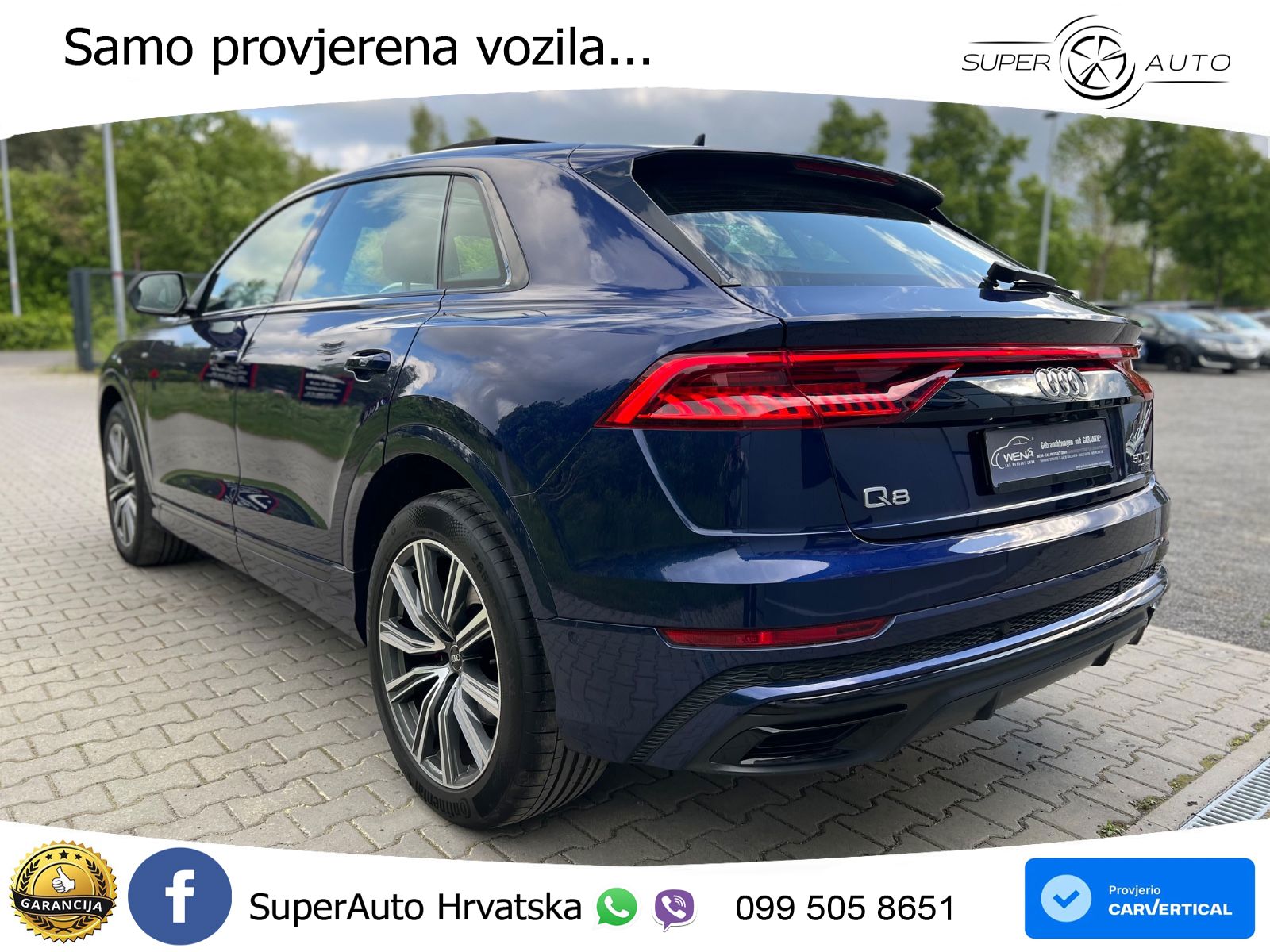 Audi Q8 50 TDI V6 (286 KS) quattro Tiptronic