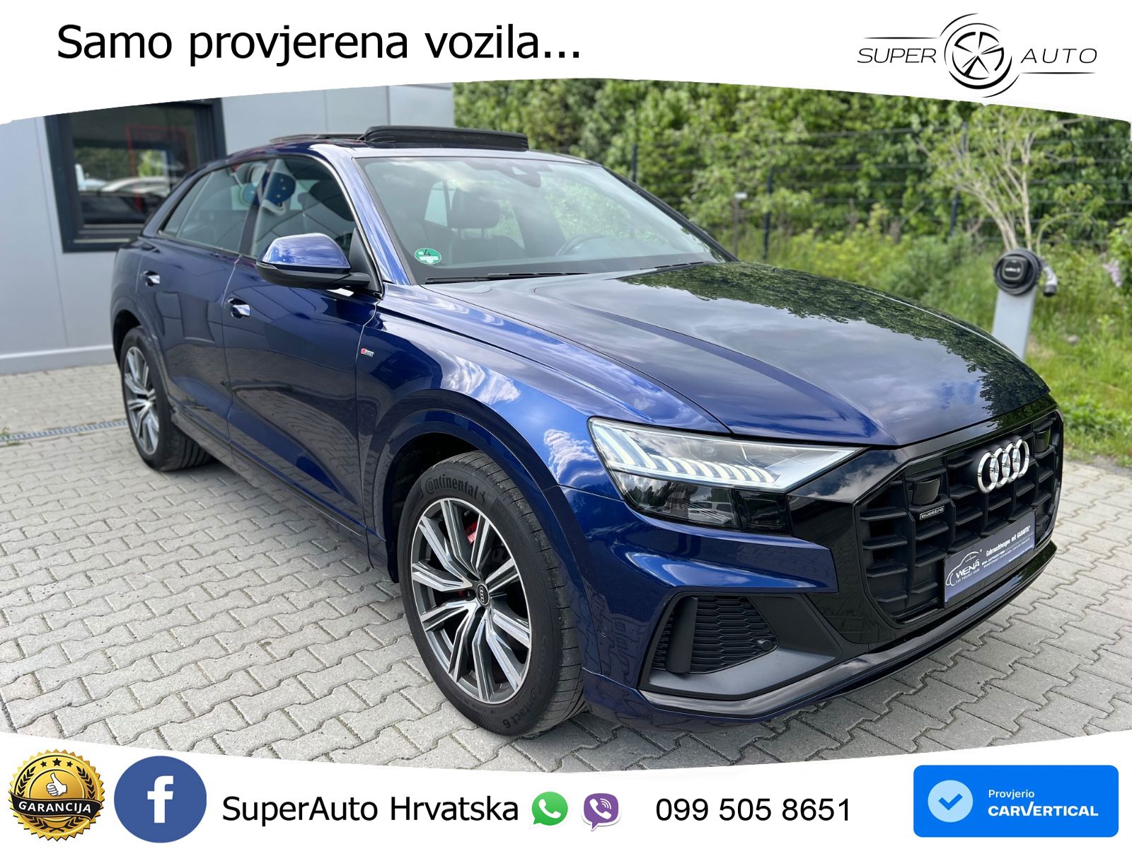 Audi Q8 50 TDI V6 (286 KS) quattro Tiptronic