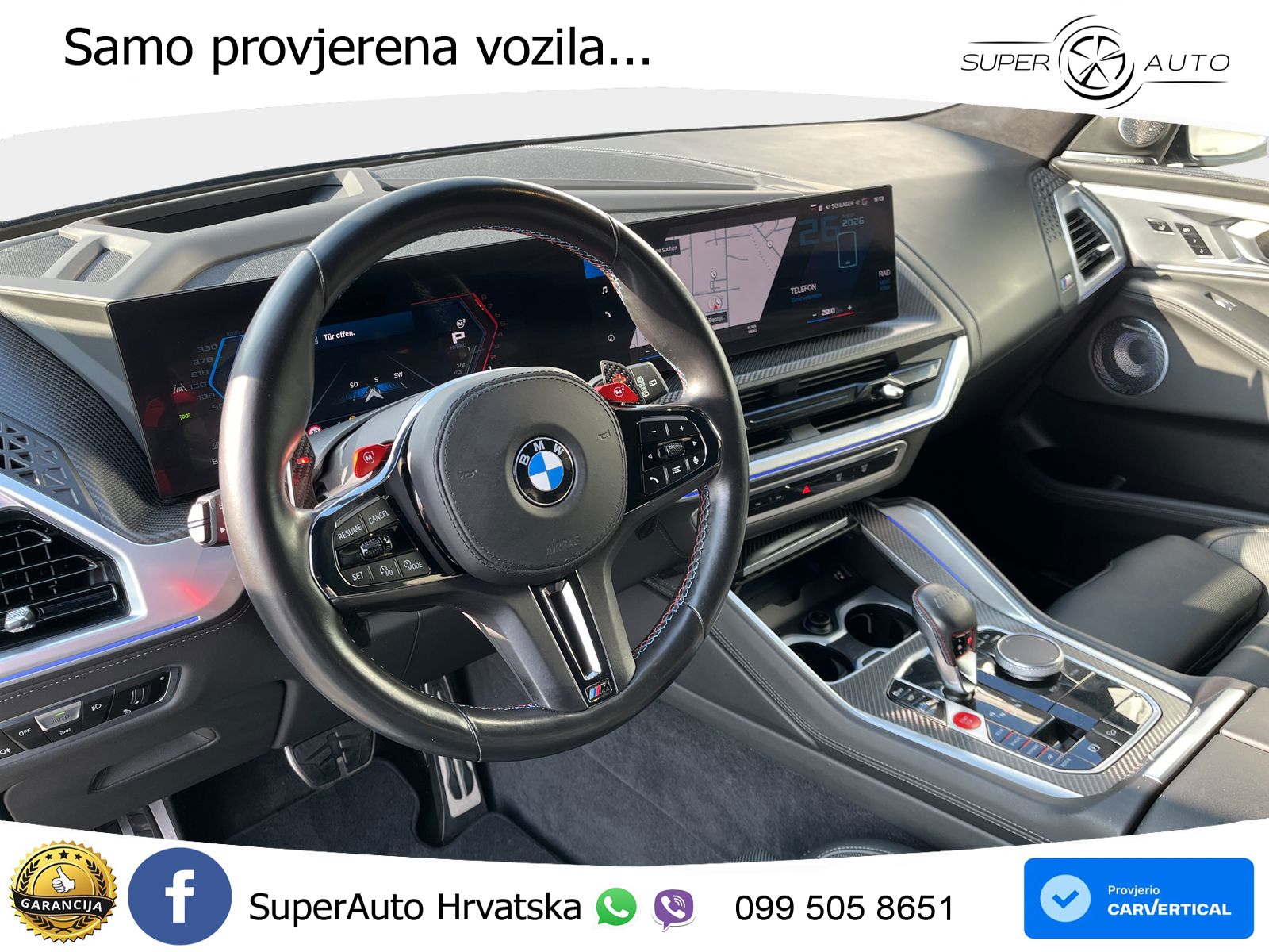 BMW XM 4.4 V8 (653 KS) xDrive Steptronic