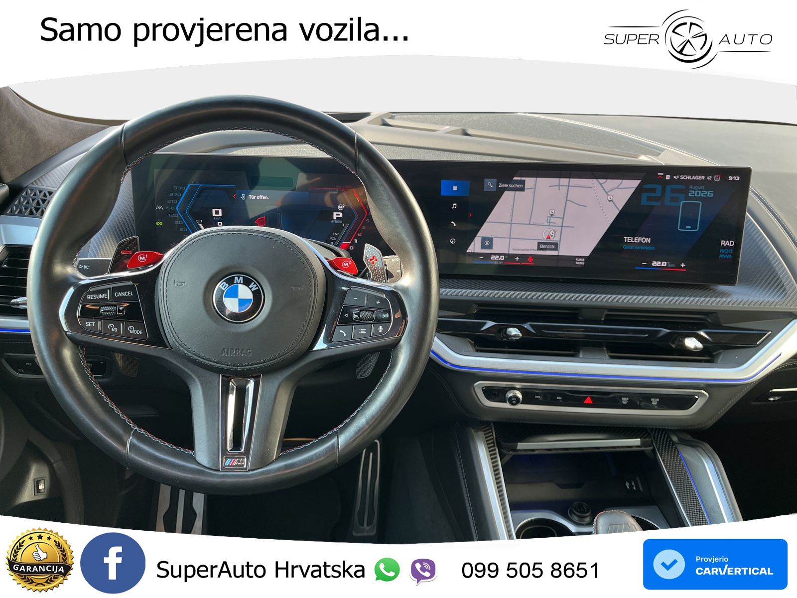 BMW XM 4.4 V8 (653 KS) xDrive Steptronic