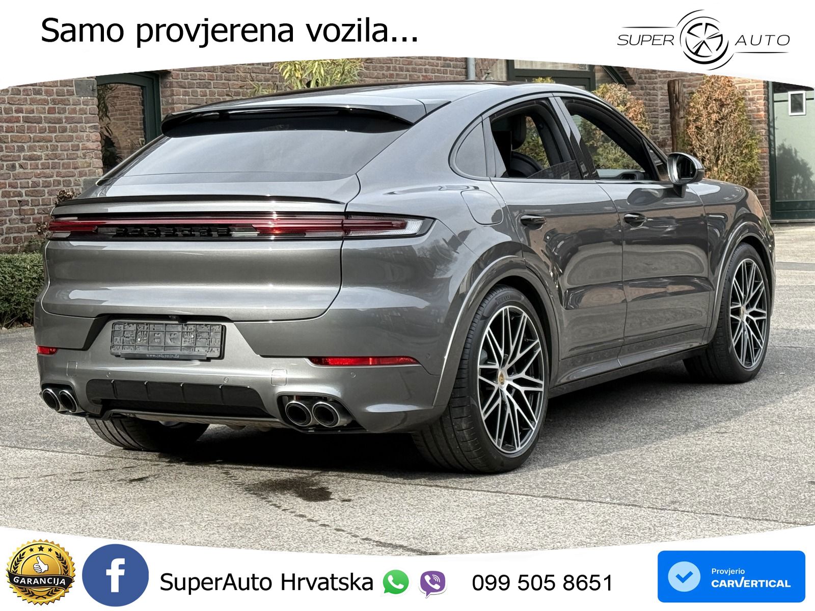 Porsche Cayenne Coupe S 4.0 V8 (474 KS) Tiptronic S