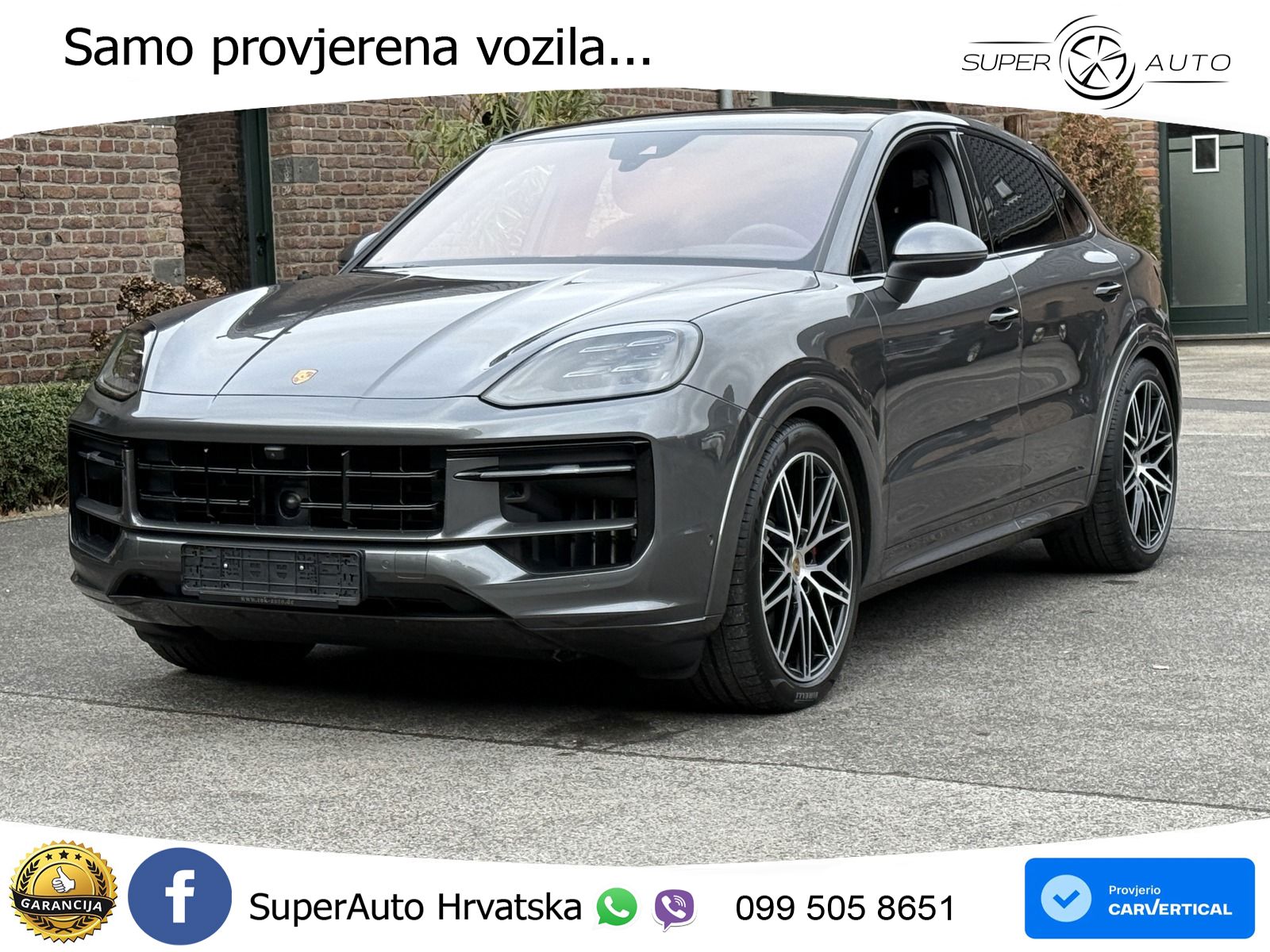 Porsche Cayenne Coupe S 4.0 V8 (474 KS) Tiptronic S