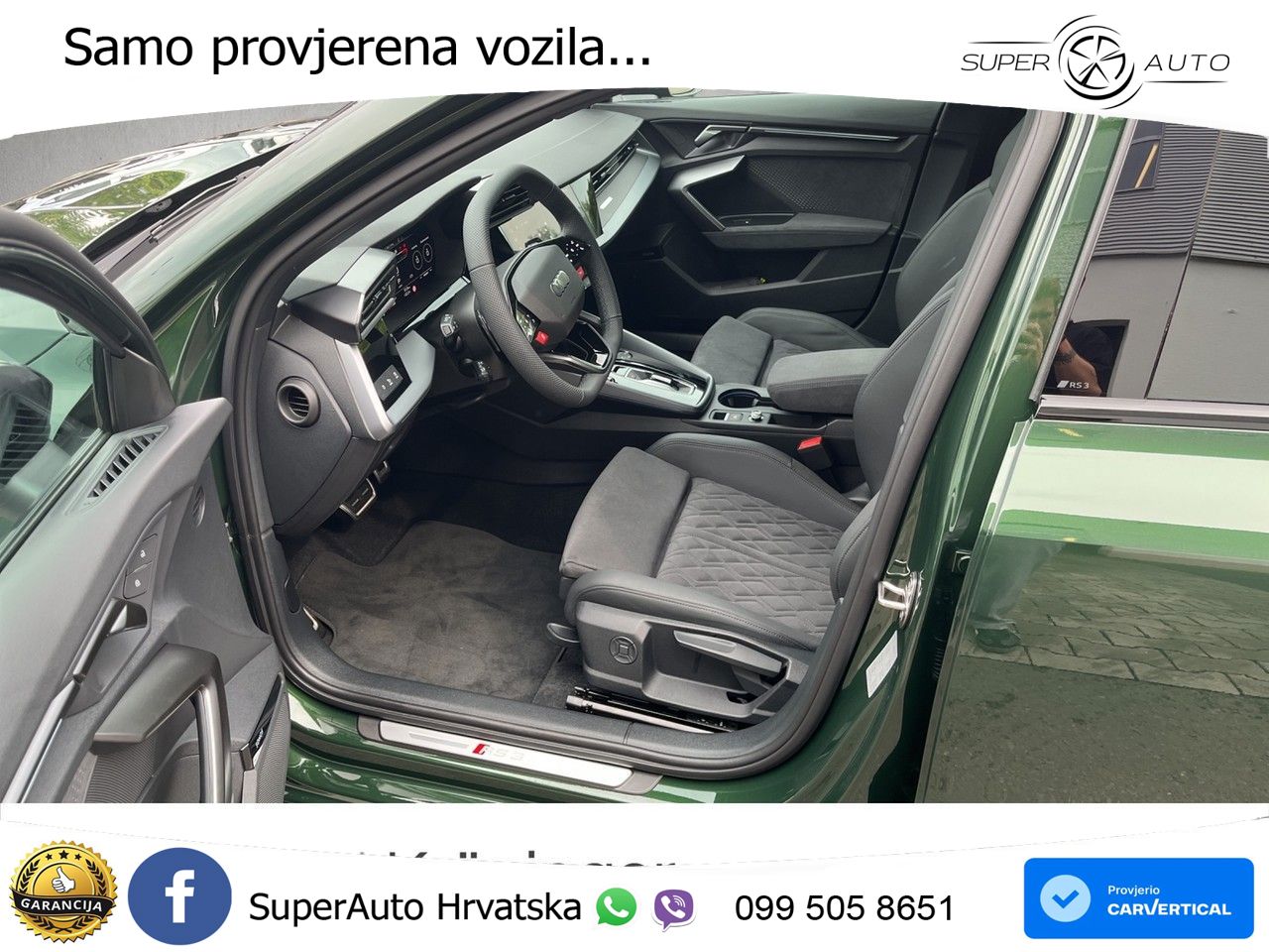 Audi RS3 Sedan 2.5 TFSI (400 KS) quattro S tronic