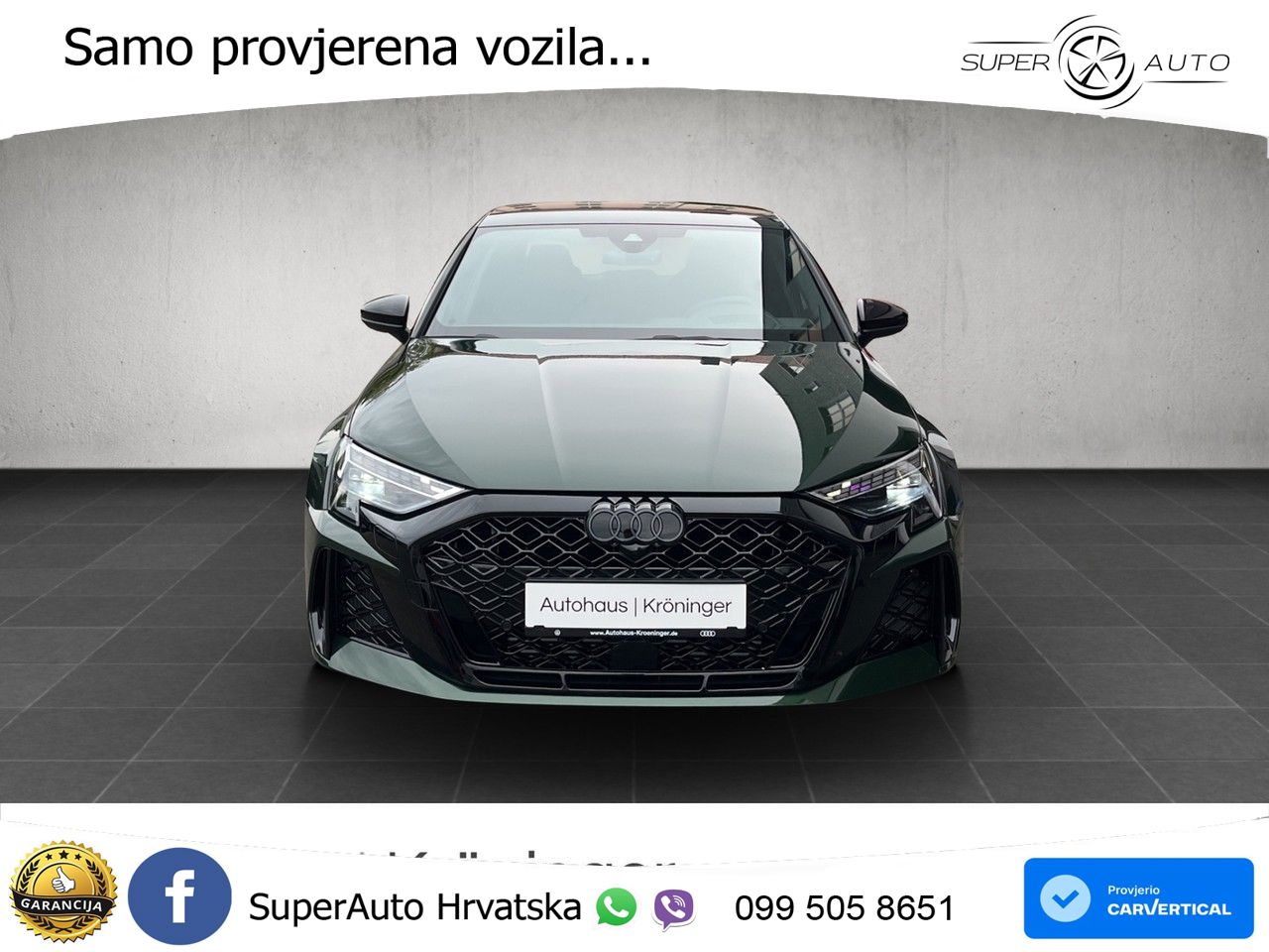 Audi RS3 Sedan 2.5 TFSI (400 KS) quattro S tronic