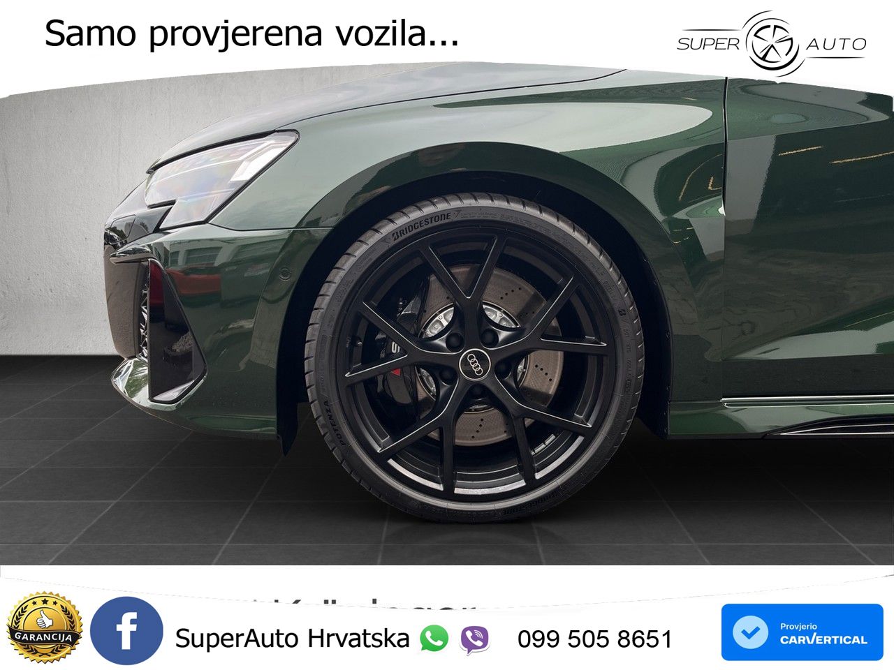 Audi RS3 Sedan 2.5 TFSI (400 KS) quattro S tronic