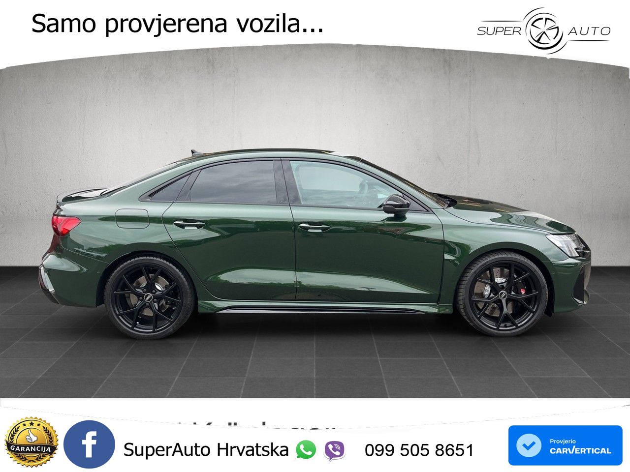 Audi RS3 Sedan 2.5 TFSI (400 KS) quattro S tronic