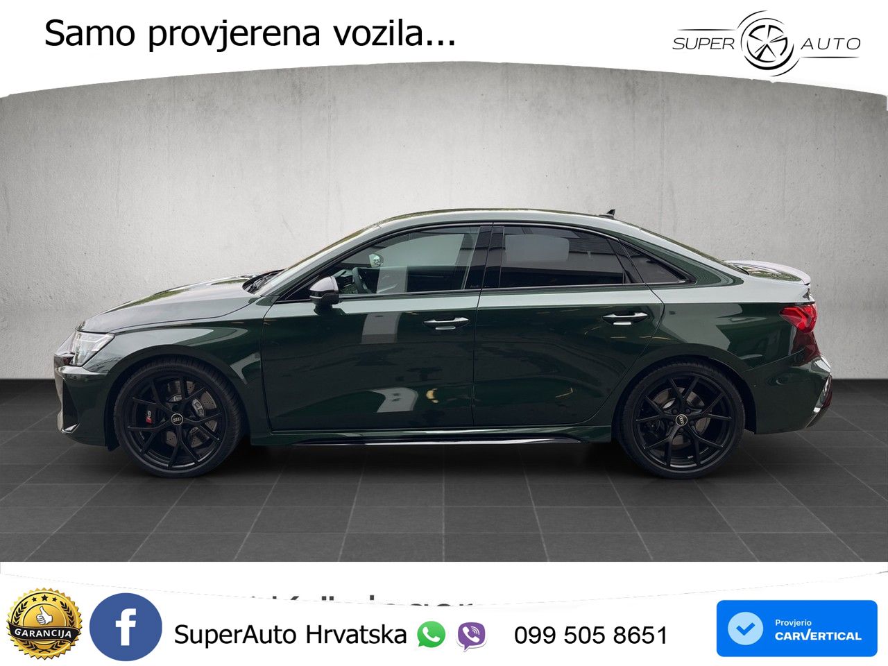 Audi RS3 Sedan 2.5 TFSI (400 KS) quattro S tronic
