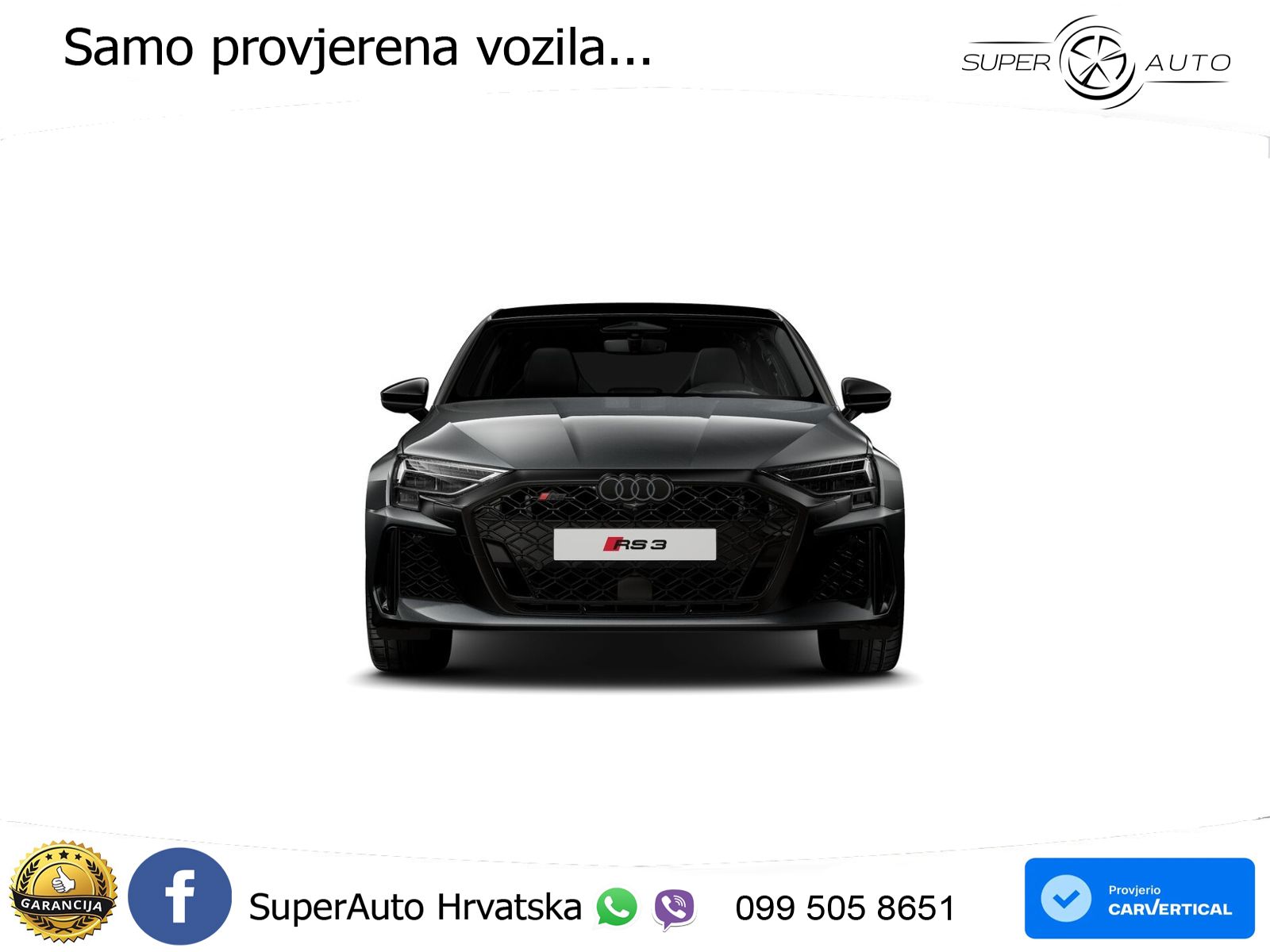 Audi RS3 Sedan 2.5 TFSI (400 KS) quattro S tronic LED+ACC