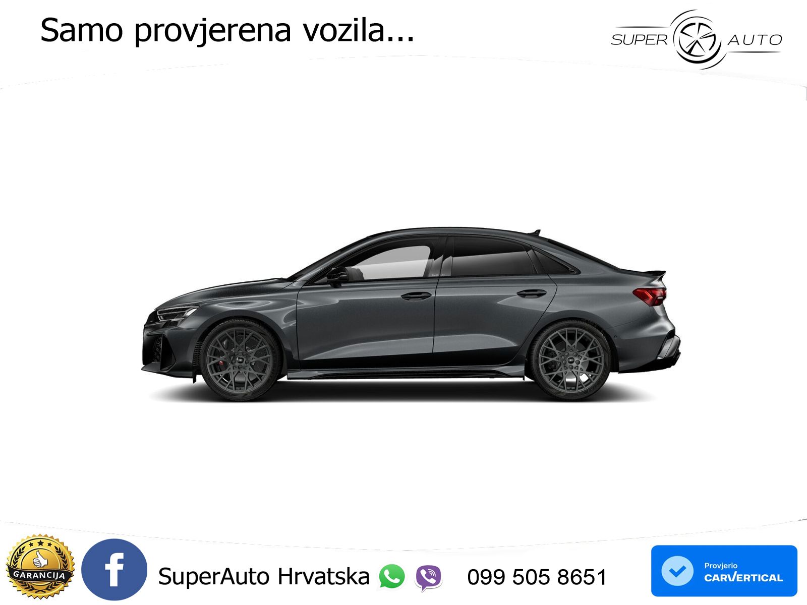 Audi RS3 Sedan 2.5 TFSI (400 KS) quattro S tronic LED+ACC