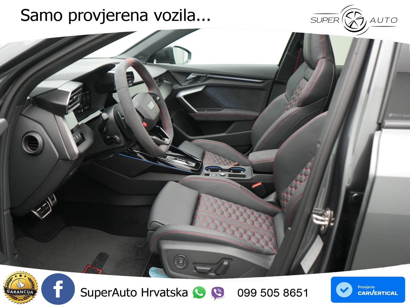 Audi RS3 Sportback 2.5 TFSI (400 KS) quattro S tronic LED+GR SJED+ACC