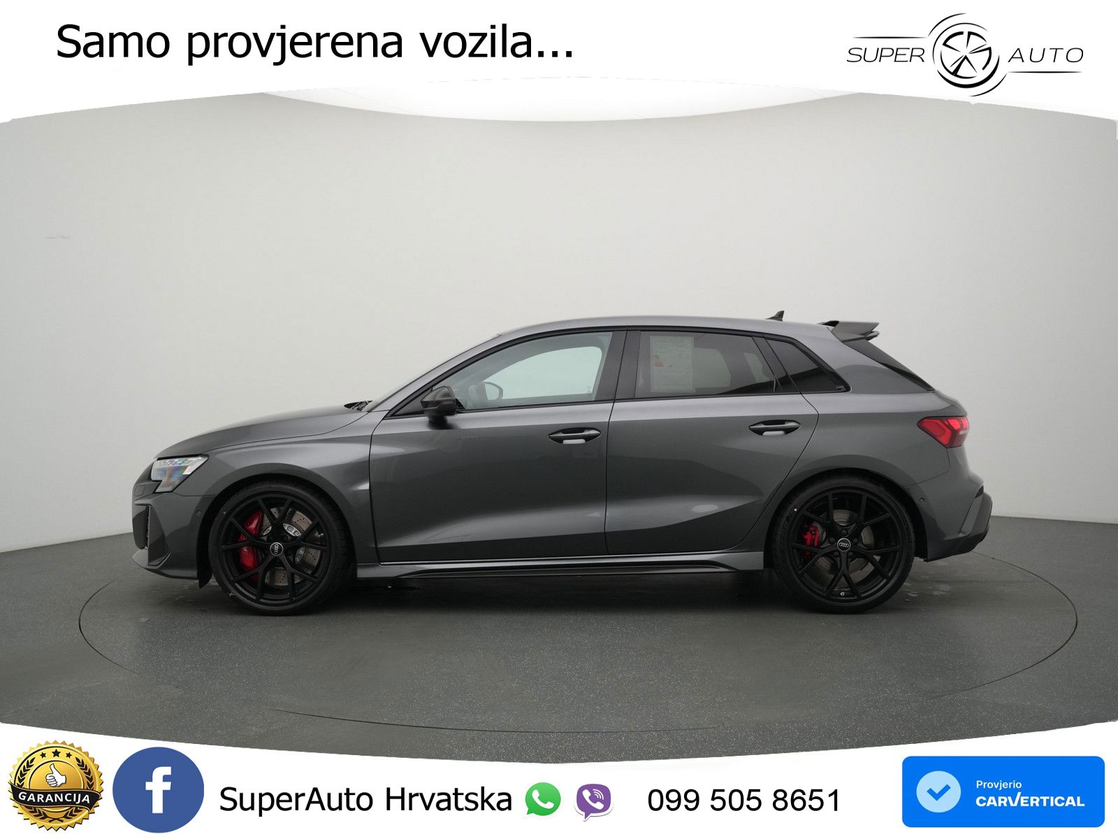 Audi RS3 Sportback 2.5 TFSI (400 KS) quattro S tronic LED+GR SJED+ACC