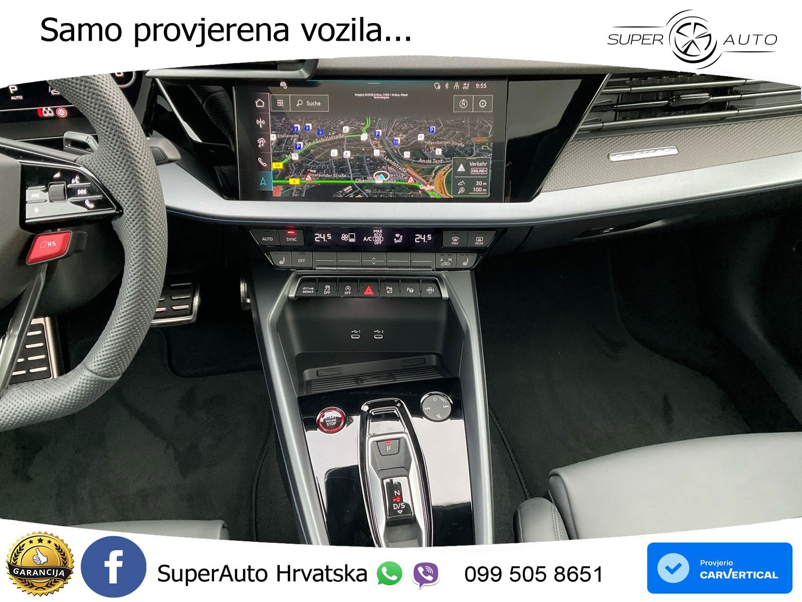 Audi RS3 Sedan 2.5 TFSI (400 KS) quattro S tronic LED+GR SJED+ACC
