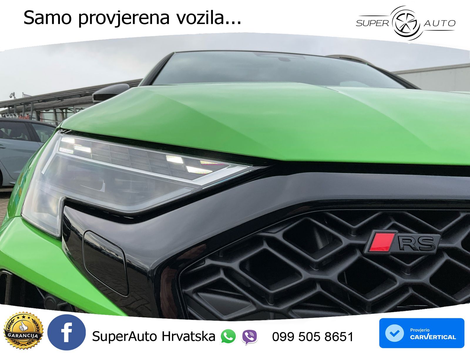 Audi RS3 Sedan 2.5 TFSI (400 KS) quattro S tronic LED+GR SJED+ACC