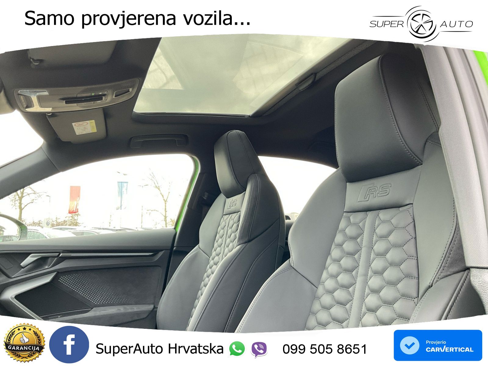 Audi RS3 Sedan 2.5 TFSI (400 KS) quattro S tronic LED+GR SJED+ACC