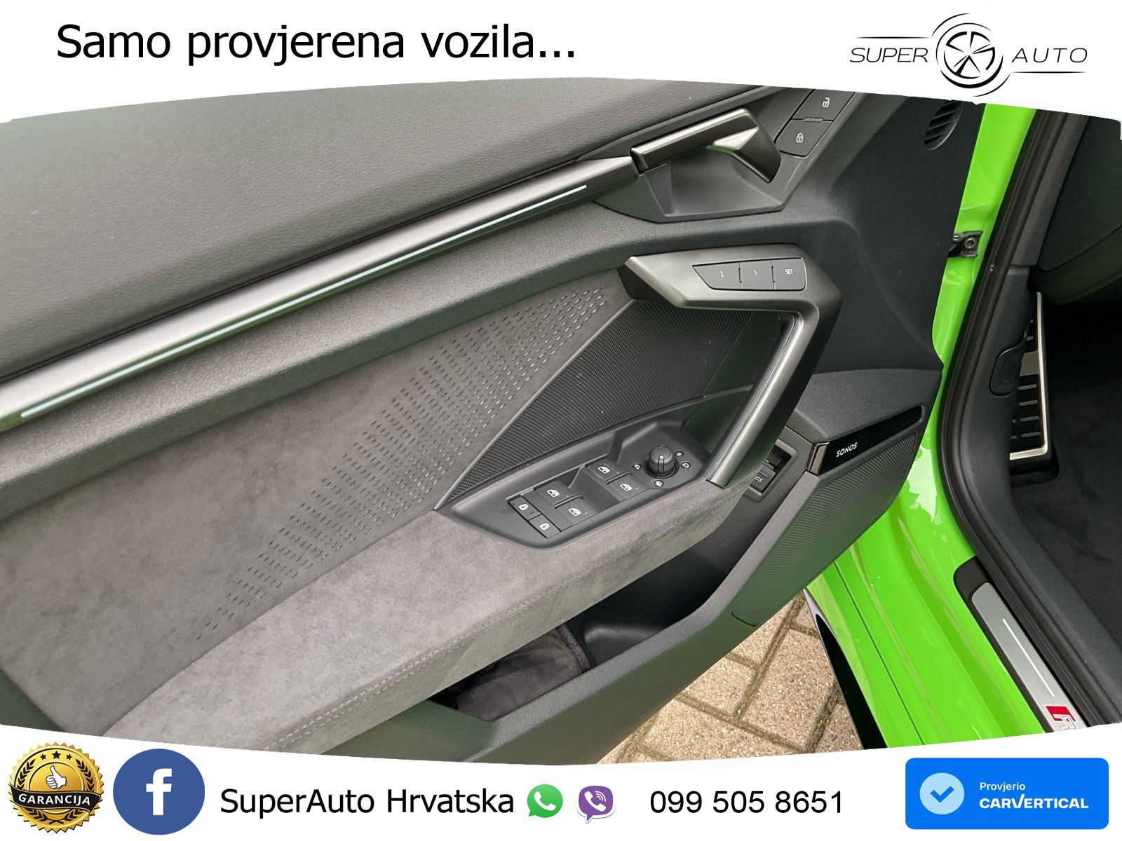 Audi RS3 Sedan 2.5 TFSI (400 KS) quattro S tronic LED+GR SJED+ACC
