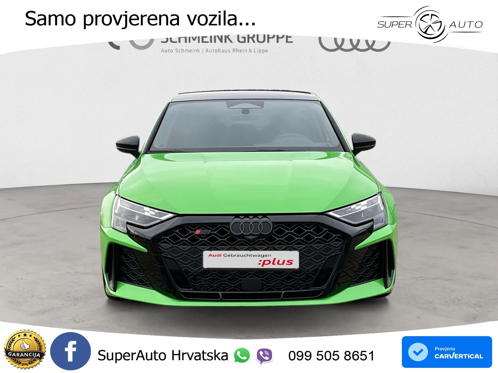 Audi RS3 Sedan 2.5 TFSI (400 KS) quattro S tronic LED+GR SJED+ACC