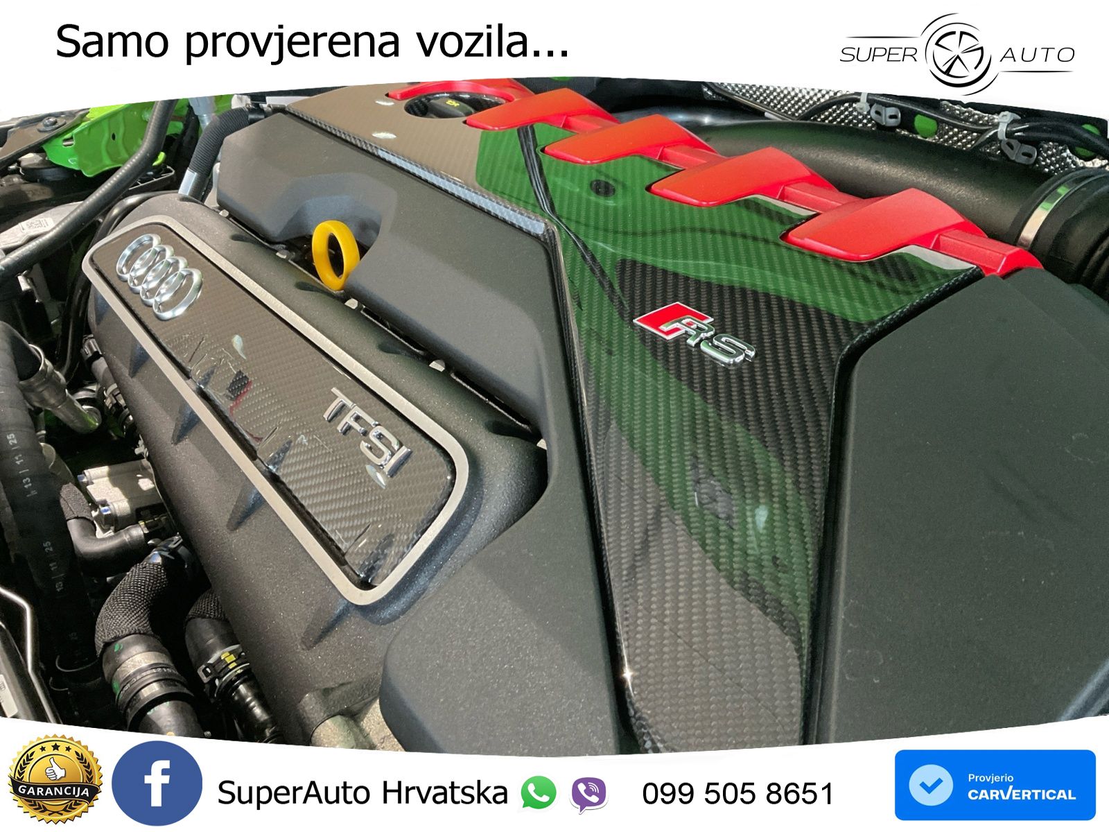 Audi RS3 Sedan 2.5 TFSI (400 KS) quattro S tronic LED+GR SJED+ACC