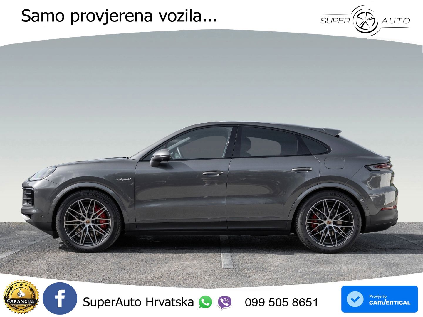 Porsche Cayenne Coupe S 3.0 V6 (519 KS) E-Hybrid Tiptronic S