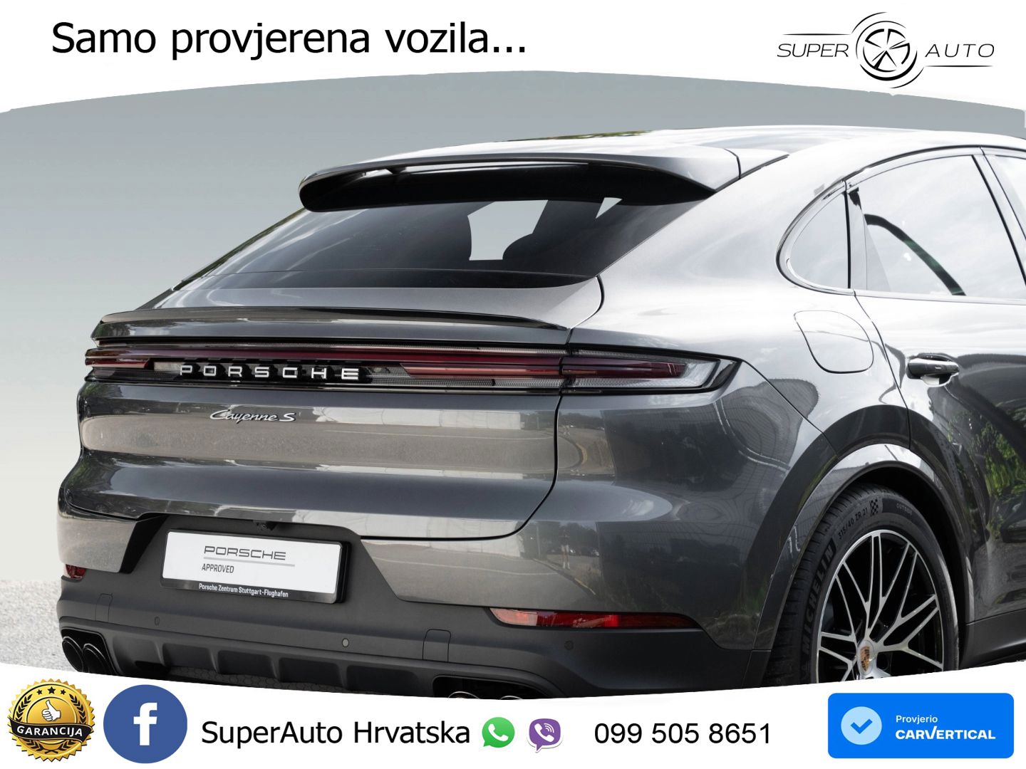 Porsche Cayenne Coupe S 3.0 V6 (519 KS) E-Hybrid Tiptronic S
