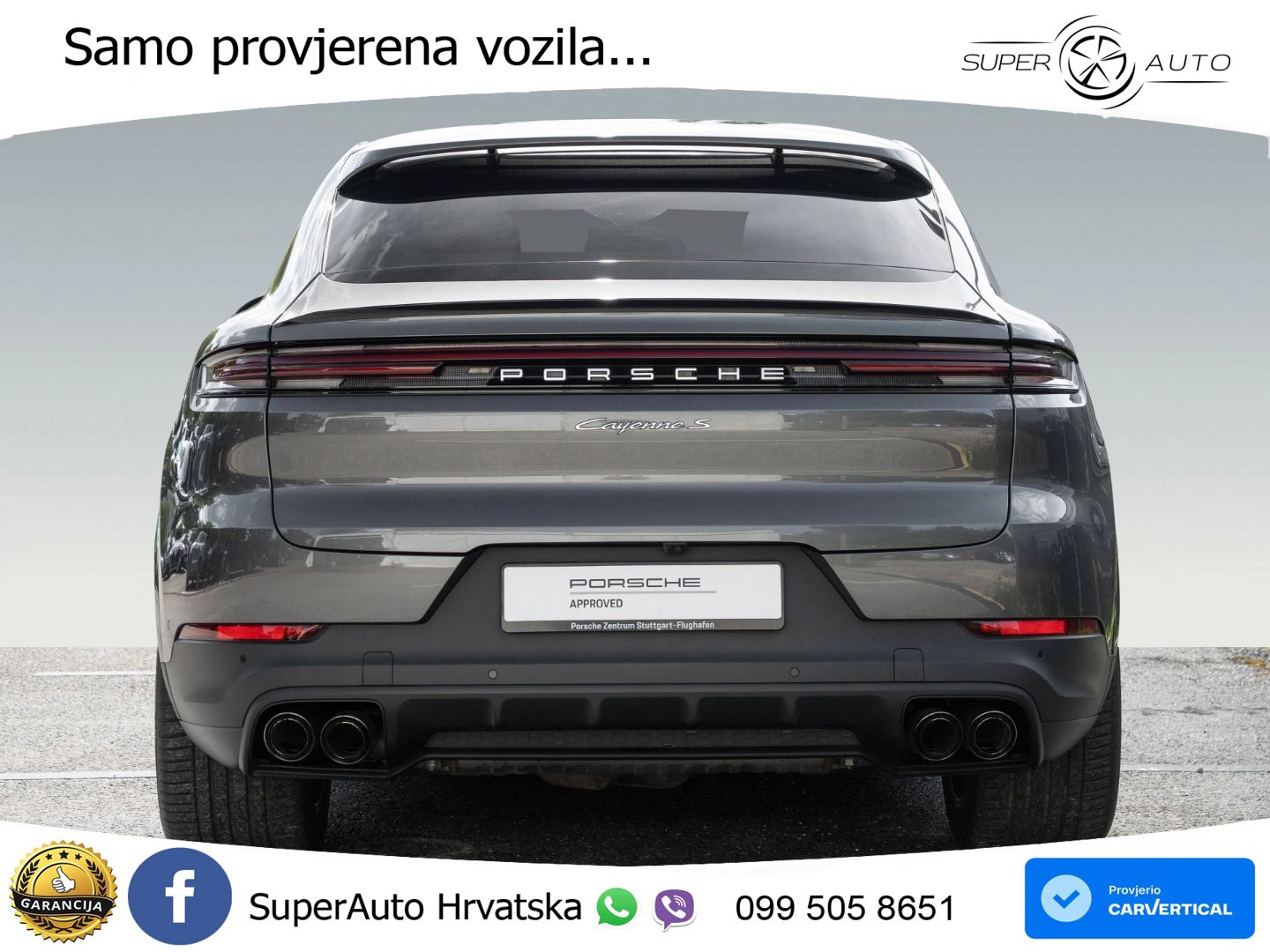 Porsche Cayenne Coupe S 3.0 V6 (519 KS) E-Hybrid Tiptronic S