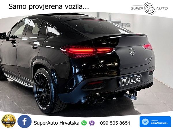 Mercedes AMG GLE Coupe 53 (435 KS) EQ Boost 4MATIC+ AMG SPEEDSHIFT TCT 9G