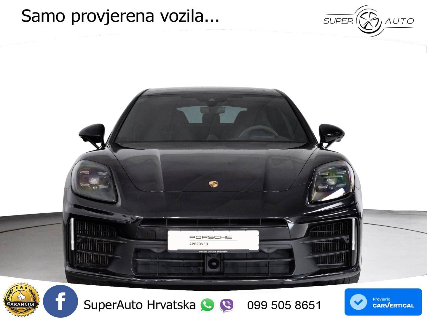 Porsche Panamera 4 2.9 V6 (470 KS) E-Hybrid PDK ACC+HEAD+4xGR SJED+360+PANO