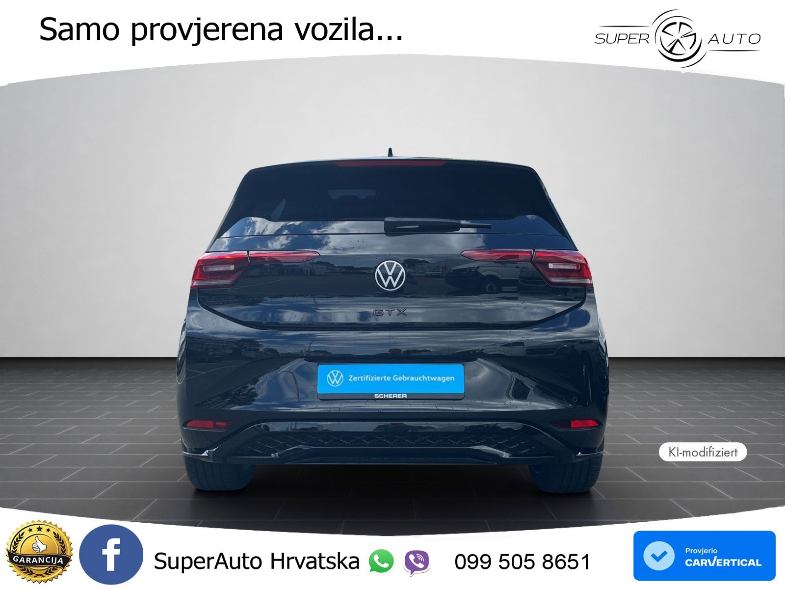 Volkswagen ID.3 GTX Performance 84 kWh (326 KS) LED+GR SJED+ACC